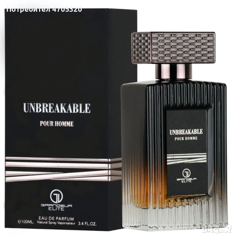 Мъжки парфюм Grandeur Elite Unbreakable EDP Natural Spray 100 ml, снимка 1