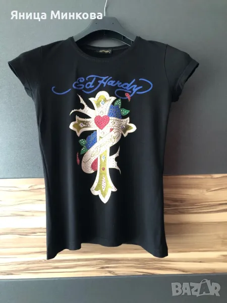 Дамска тениска Ed Hardy, снимка 1