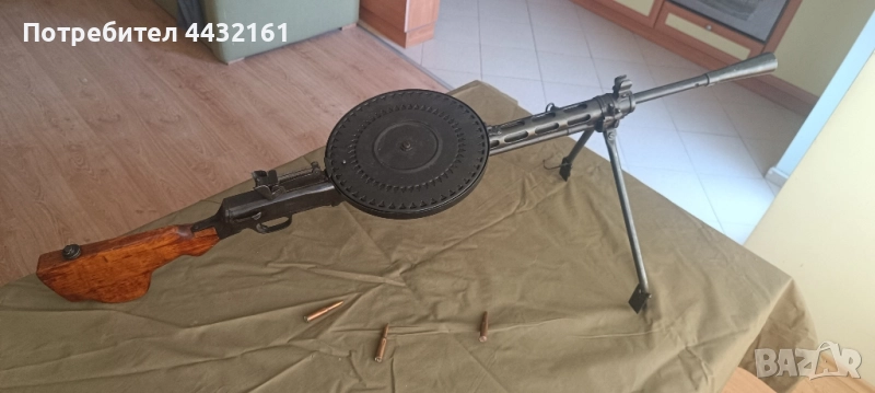 Деактивирана картечница ДП 27, снимка 1