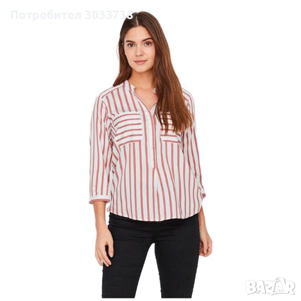 Vero Moda Дамска раирана блуза Размер: L, снимка 1