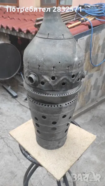 пламъчна тръба от реактивен самолет, снимка 1