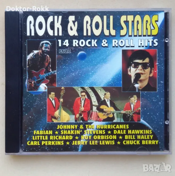 Various – Rock & Roll Stars - 14 Rock & Roll Hits 1993 CD, снимка 1