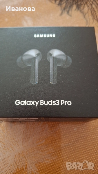 Samsung Galaxy Buds3 Pro Silver , снимка 1