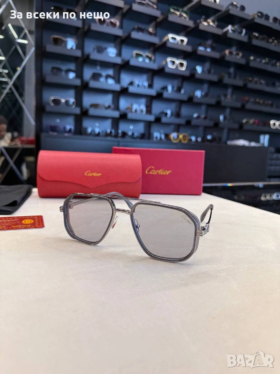 Cartier Слънчеви Очила С UV400 Защита Картие - Налични Различни Цветове Код SK654, снимка 1