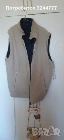 Мъжки подплатен елек с 2 лица