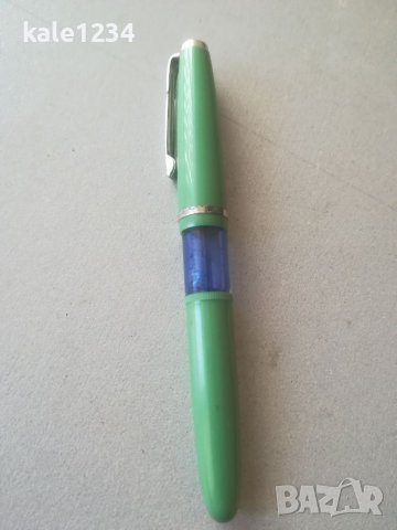 Стара писалка. Малка. Китайска. Vintage. Made in CINA. Позлатено перо , снимка 7 - Антикварни и старинни предмети - 39533669