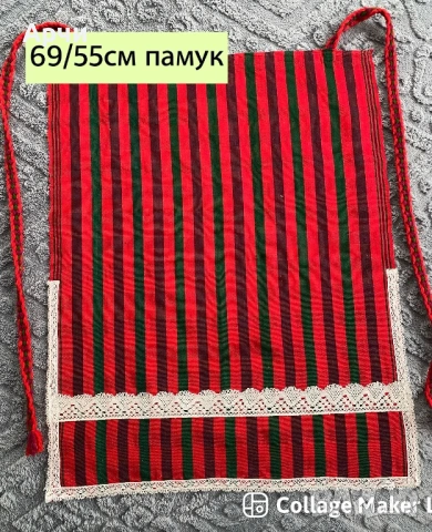 Родопски престилки от автентични платове, снимка 5 - Антикварни и старинни предмети - 53191204