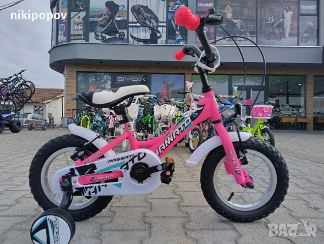 PASSATI Велосипед 12" HAMATO розов