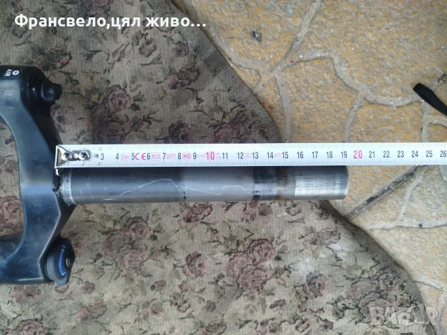 26 цола напълно работеща вилка за велосипед колело rock shox , снимка 7 - Части за велосипеди - 56075437
