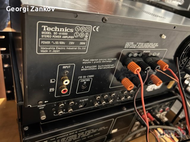 Technics SE-A1000, снимка 6 - Ресийвъри, усилватели, смесителни пултове - 40900379