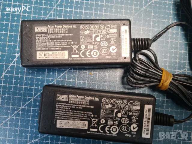 Оригинален захранващ адаптер Asian Power Devices Inc. APD 12V 2.5A , снимка 5 - Друга електроника - 49298553