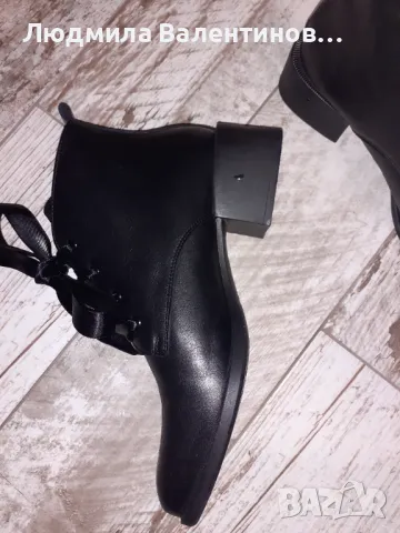 Нови боти, 40 номер,  естествена кожа , снимка 4 - Дамски боти - 47927778
