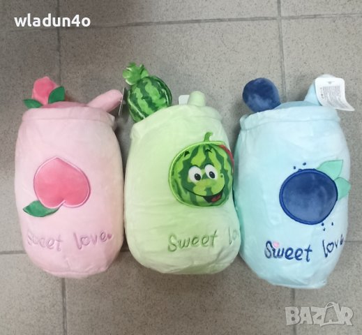 Плюшена възглавница Шейкове25см-12лв, снимка 1