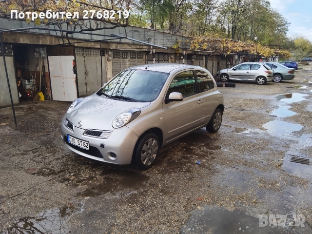 нисан микра 1.2.69коня 2010гидина, снимка 2 - Автомобили и джипове - 52389184