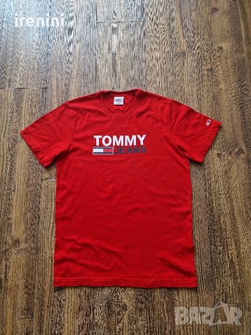 Страхотна мъжка тениска TOMMY HILFIGER размер XS , снимка 3 - Тениски - 42003968