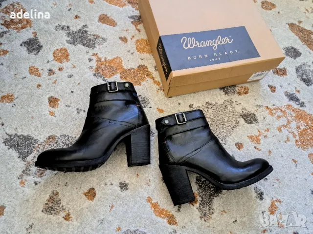 Wrangler дамски боти, 38, естествена кожа, снимка 9 - Дамски боти - 48393191