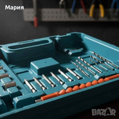 Аkумулаторен винтоверт със безчетков мотор и две батерии!, снимка 3 - Други инструменти - 53395098