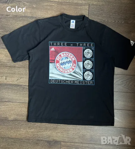 Ретро тениска Adidas Bayern Munchen "THREE x THREE"