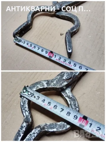 Стари Ковани Ковашки Клещи. , снимка 7 - Антикварни и старинни предмети - 47333793