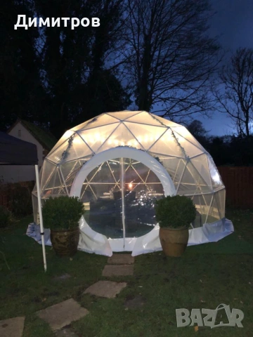 Зимна градина, Оранжерия ,Палатка, Kупол за градина, снимка 2 - Други - 53212292