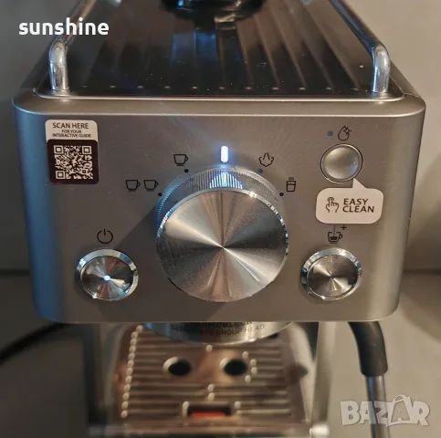 Breville Slimline VCF185 * ВИДЕО * 15 bar, Еспресо Кафе Машина. Оригинални портафилтър и тампер №2, снимка 4 - Кафемашини - 56126352