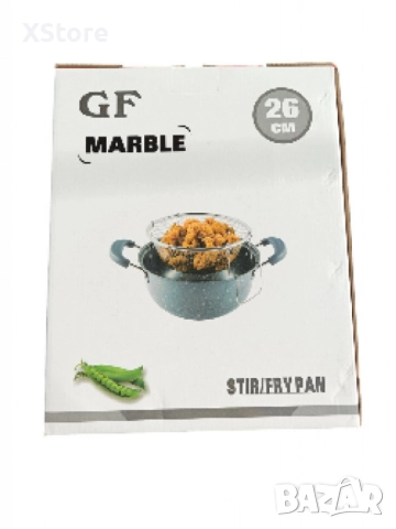 Тенджера с кошница за фритюрник,керамична, снимка 3 - Съдове за готвене - 52430604