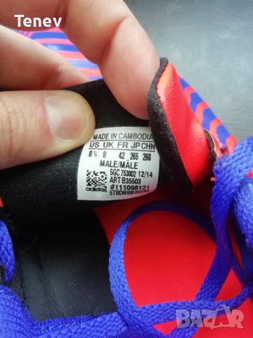 Adidas Predator Instinct Predito Нови Оригинални Маратонки Стоножки 42 , снимка 12 - Маратонки - 42614980