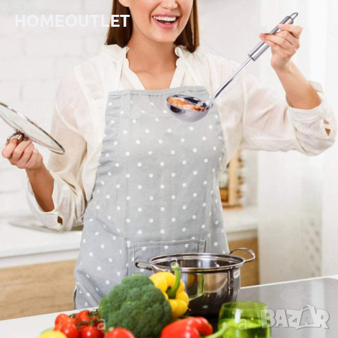 Комплект готварски прибори на стойка 7 части, снимка 3 - Прибори за хранене, готвене и сервиране - 36306327