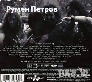 DEATH ANGEL - Двоeн CD + DVD - А THRASHUMENTARY, снимка 3 - CD дискове - 51642488
