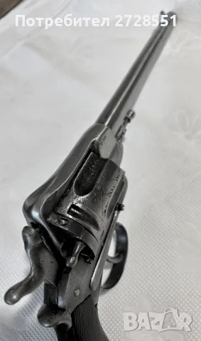 Австрийски револвер Гасер 1873 г. рядък модел, колекционерско оръжие, стар пищов, снимка 2 - Оборудване и аксесоари за оръжия - 49328683