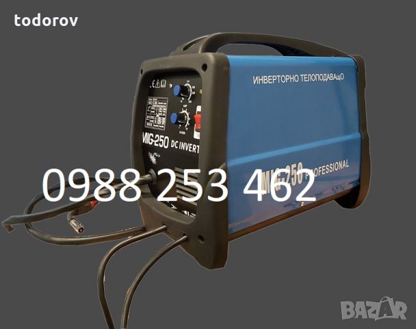 250А МАХ Телоподаващо Инверторно Professional MOSFET MIG/CO2, снимка 4 - Други машини и части - 23013454
