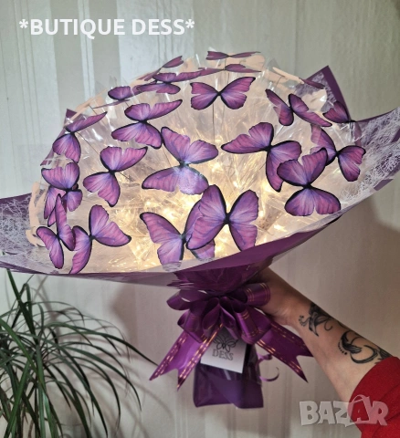 Светещи ръчно изработени букети ✨️"DESS"✨️, снимка 15 - Подаръци за рожден ден - 53192104