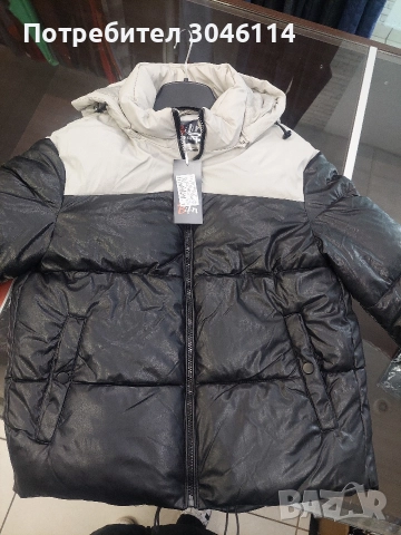 дамско кожено зимно яке, снимка 6 - Якета - 52927131