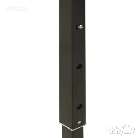 vidaXL Сгъваема парти палатка със странични стени, таупе, 3x3 м, снимка 7 - Палатки - 56148333