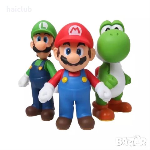 Супер Марио 25см/Super Mario /Фигури Марио, снимка 17 - Кукли - 40018377