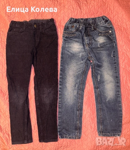 Джинси H&M и дънки за момче 122 см