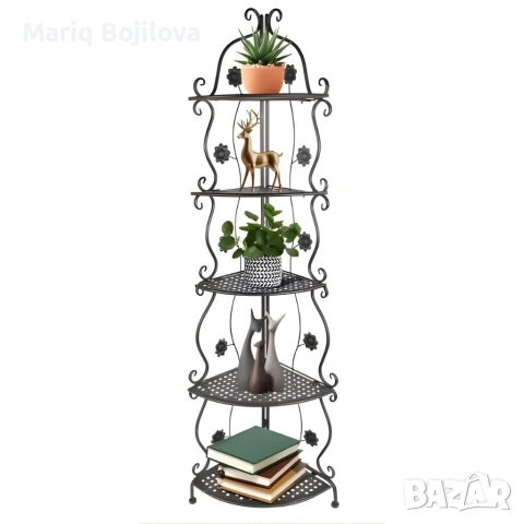 Елегантен ъглов рафт – стилно решение за максимално използване на пространството, снимка 11 - Етажерки - 53141081