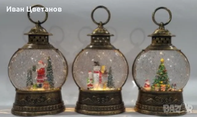 Коледен снежен глобус