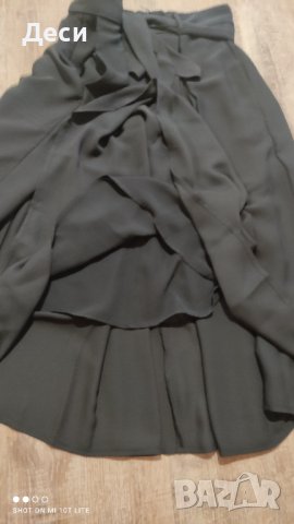 РАЗПРОДАЖБА-черна пола с коланче на H&M, снимка 9 - Поли - 41387056
