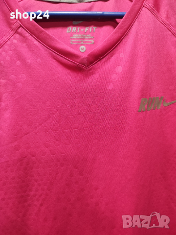 NIKE RUN Тениска/Дамска М, снимка 6 - Тениски - 36353233