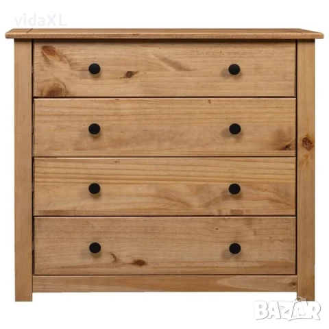 vidaXL Страничен шкаф, 80x40x73 см, бор, Panama Range（SKU:282658）, снимка 2 - Шкафове - 52563607