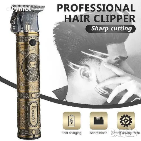 Професионалем тример Shuke SK-8017 за оформяне и подстригване, USB зареждане, снимка 3 - Машинки за подстригване - 48064704