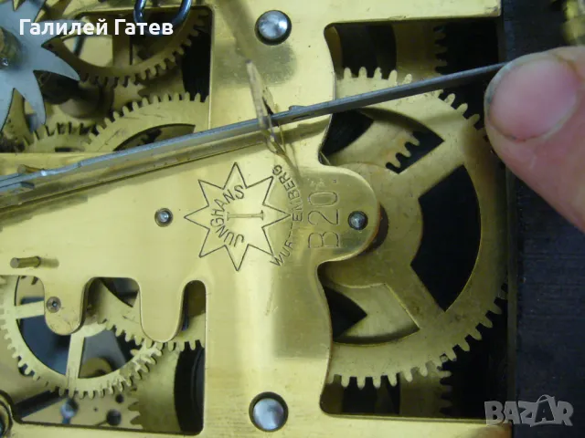 Старинен Стенен Часовник JUNGHANS WURTTEMBERG - Намаление 20%, снимка 7 - Антикварни и старинни предмети - 47359964