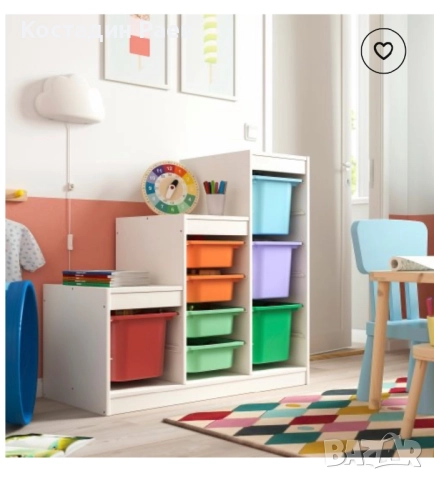 Продавам секция с кутии TROFAST (ИКЕА), снимка 7 - Секции и витрини - 51658976