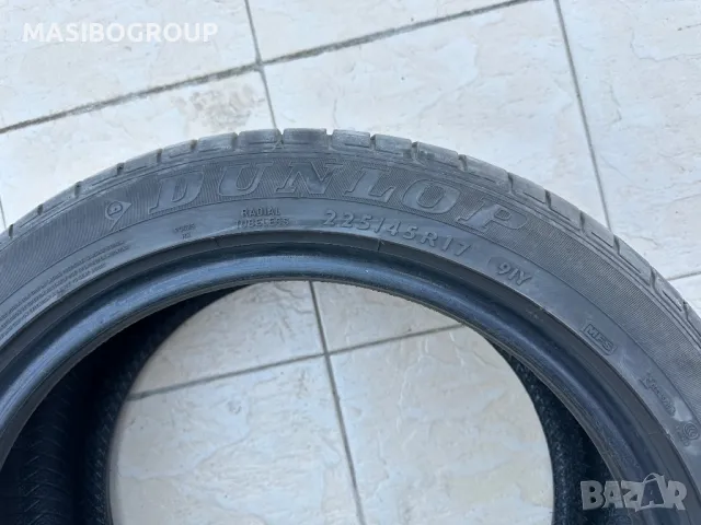 Гуми летни гума 225/45/17” DUNLOP SP SPORT 01A,RFT, снимка 4 - Гуми и джанти - 47714087