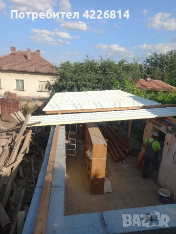 правене на нови покриви 40€ квадратен метър , снимка 7 - Ремонти на покриви - 53062075