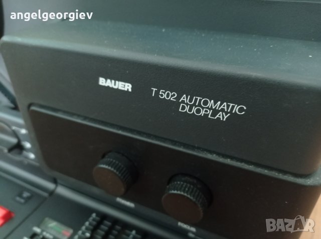 Кино машина Bauer T 502 Automatic Duoplay

, снимка 7 - Камери - 44461298