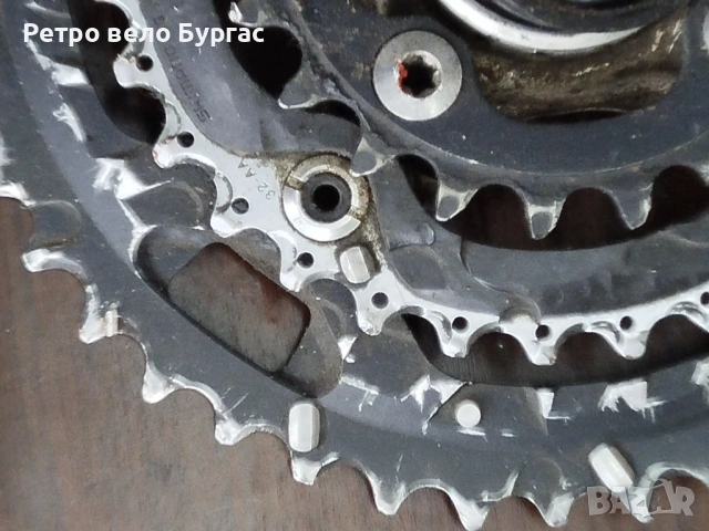 Курбел със средно движение за велосипед Shimano deore xt fc m 770, снимка 2 - Части за велосипеди - 53649160