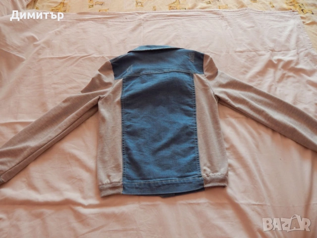 Дънково яке С-М, снимка 6 - Якета - 53191356