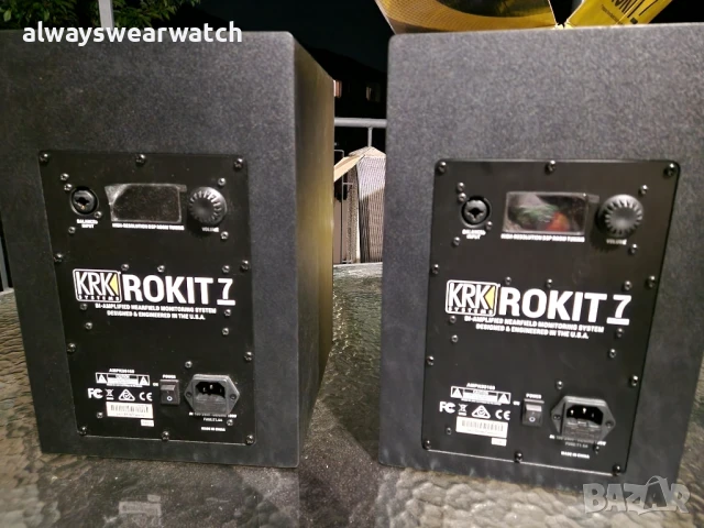 KRK Rokit 7 G4 - активни студийни монитори, снимка 7 - Тонколони - 51404398